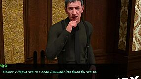 Dusklightmanor features strong hand jerking a monster cock in anime hentai e1 15