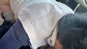 he watched her perfect ass while she sucked his cock to cumshot