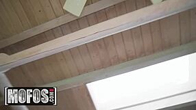 dont break me petite natalia queen handles small tits blowjob hardcore