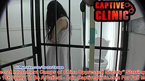 Alexandria Wu's sexy robes and bondage scene in Siccos film onstage, and backstage bloopers