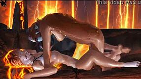 Lezbian PMV featuring Celeste Star and Dani Daniels assisted by AI