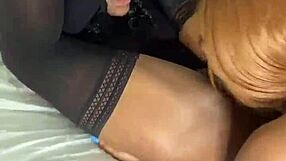 Romantic pussy licking and spitting is also a turn on for amateur lesbians