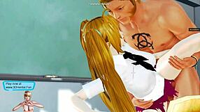 I watch this gorgeous girl get fucked in 3d hentai anime, it's so hot!