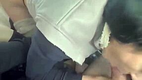 he watched her perfect ass while she sucked his cock to cumshot