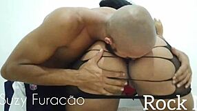 Rock Maya's Brazilian Curvaceous Hurricane Suzy first encounter