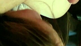 Fat chick sucks dick and swallows it all.