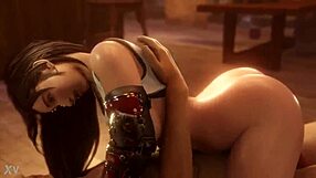 Four-way sex session with intense fucking and cum