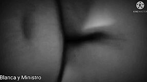 A milf experiences an intimate moment with a partner in a private encounter.