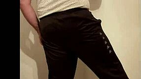 my first time undressing in a striptease with ripped clothes