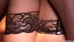 Playboy Candace Leilani teases with a slow, seductive striptease reveal