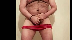 my first time undressing in a striptease with ripped clothes