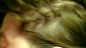 Fat chick sucks dick and swallows it all.