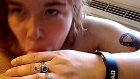 i had a great night at the hotel with my girlfriend's wet blowjob and squirting fuck