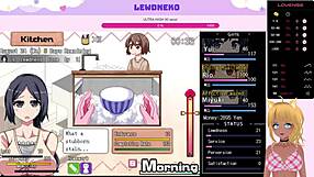 lewd vtuber plays hentai game