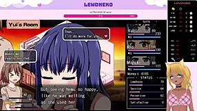lewd vtuber plays hentai game