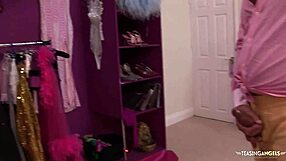 Brunette Babe In Stockings Swallows Cum After Intense Coitus