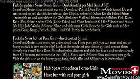 Bound teen Carmela endures anal training and blowjob