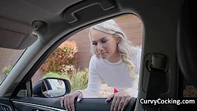 Watch This Blonde Fucktoy Get Picked Up And Fucked!