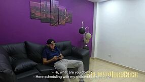 My stepsister blackmails me for more sex after last time, riding hard and squirting