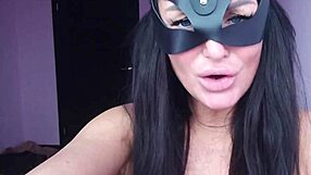 Hot Mistress Plays with Slave in Femdom BDSM Fetish Close Up