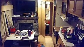 caught spying on wife in the shower