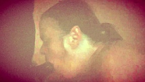 the milf gives a great blowjob to her lover