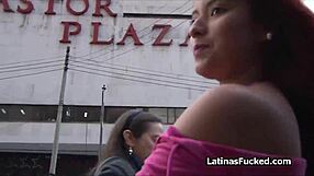 Hey, watch this petite 18+ redhead latina blowjob on private casting.