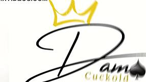 Milf fucks husband's well-endowed friend with big cock.