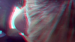 Catsuit Bettie Teases and Plays With Cameraman in Free 3D Version