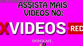 Two hot girls perform a striptease and get naked