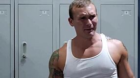 Can Isaac X And Jake Waters Handle Bareback Anal In Locker Room?