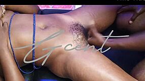 that hairy special area getting a relaxing massage