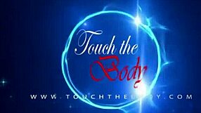 Asian milf gives bold oiled massage to white lover