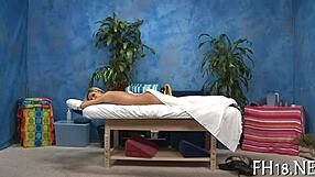 Tempting massage session.