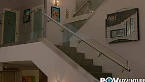 pov tale of vanessa moon giving sloppy head after housekeeping