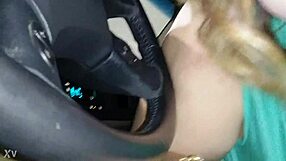 Horny Wife Liz D Blows Cock After Bar