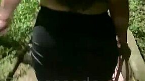 bella casada does dogging with 10 guys, swallowing cum in public