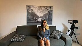 Latina Aleksa Undergoes Intense Hardcore Casting Interview