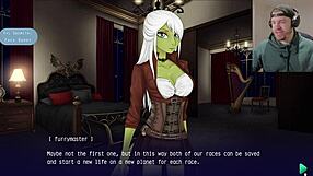 I became the leader in furries Space Paws uncensored game