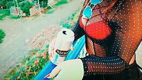 Watch This Horny Latina Bent Over For Doggy Sex For Cash!