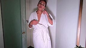 Hey Marsha Love, ready for your first scenes while the director sneaks a peek during makeup?