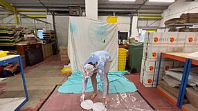 Behind scenes fuck-ups with hairy pussy outtakes