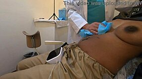 dayanara pumps milk from her tits in fetish scene