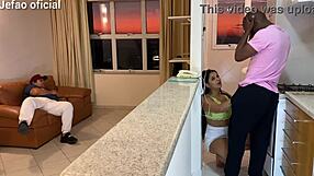 Hot Client Fucked While Husband Watches