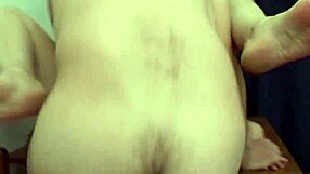 She collects rent in kind while husband films and jerks off