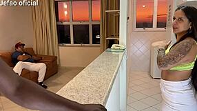 Hot Client Fucked While Husband Watches