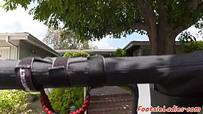 Babe Bent Over For Doggystyle Footjob And Fingering Fetish