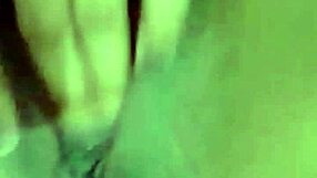 Ebony brunette solo girl relaxes in softcore amateur session