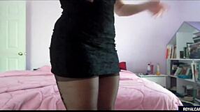 Big Butt Teen 18+ Gets Her Ass Pounded by Amateurs on Webcam