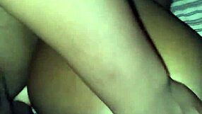 Ebony Couple's Wet Pussy Backshots Contrast